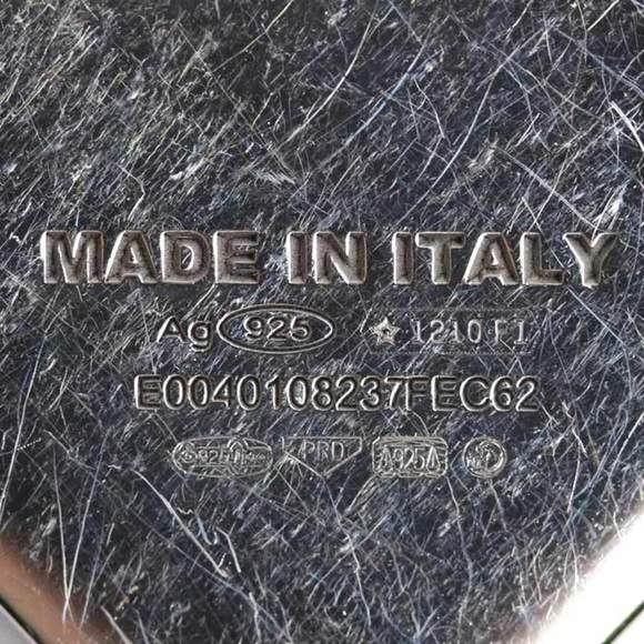 PRADA Prada Silver 925 Symbol Necklace 1JC799 13.6g 69.5cm Unisex - Picture 5 of 8